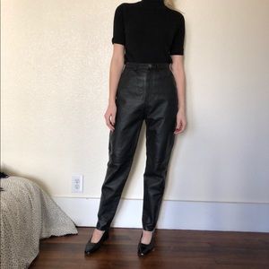Vintage leather pants